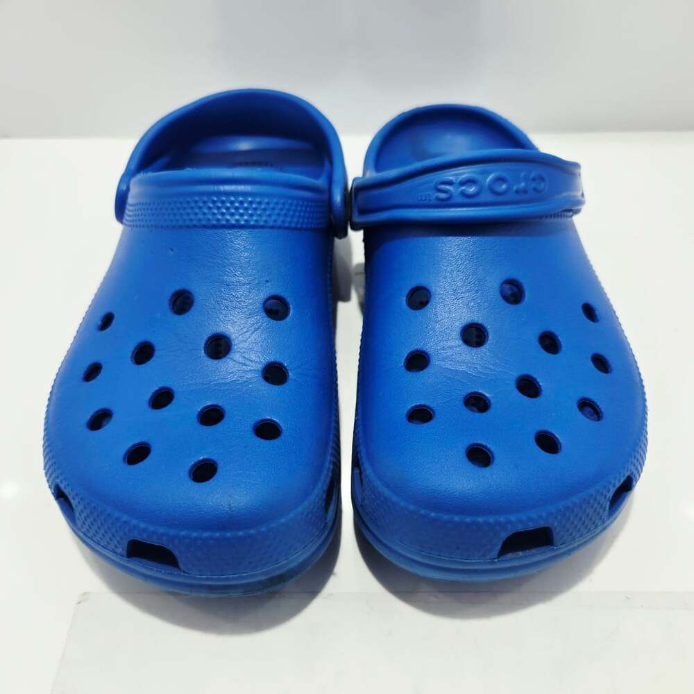 Crocs Classic Clog Cobalt Blue Slip-On Shoes Junior Size J5